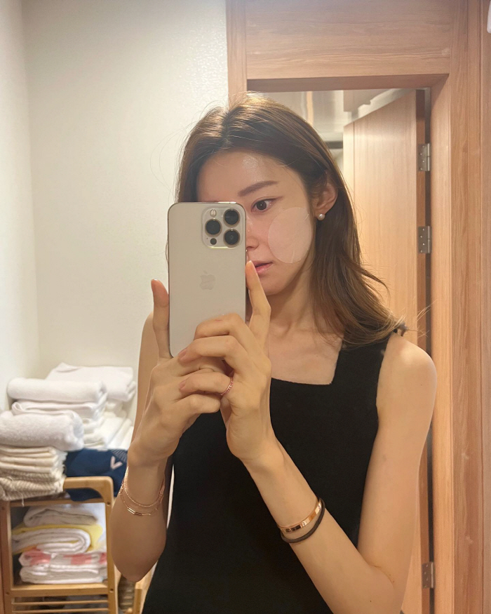 '임창정♥' 서하얀 "입맛도 없어요" 앙상한 팔뚝..살 더 빠졌나