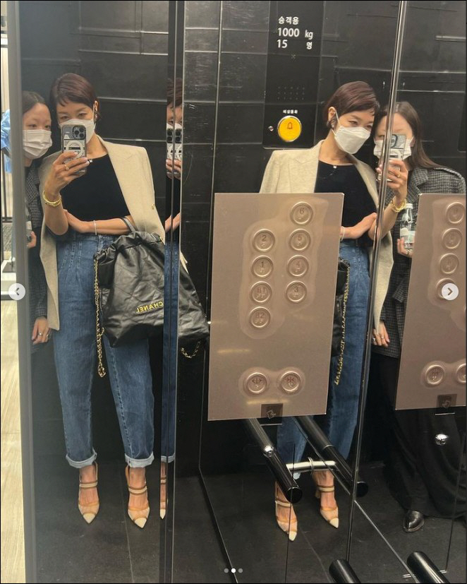 '50살' 변정수 vs'26살' 딸 유채원, 모델 모녀의 '바디프로필' …