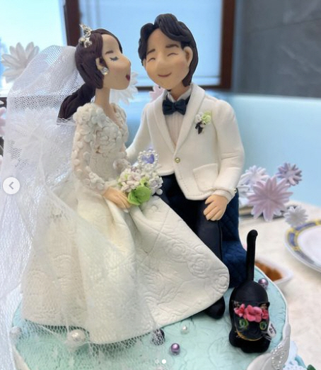박수홍♥김다예 "우리 다홍이까지.." 맞춤 케이크 선물에 '감동'