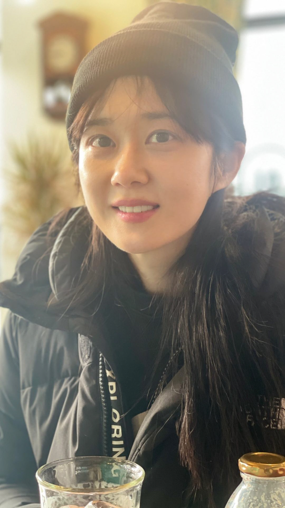 장나라, ♥연하 남편 바라보는 눈빛 꿀 뚝뚝 "짝꿍이 찍어줬어요"