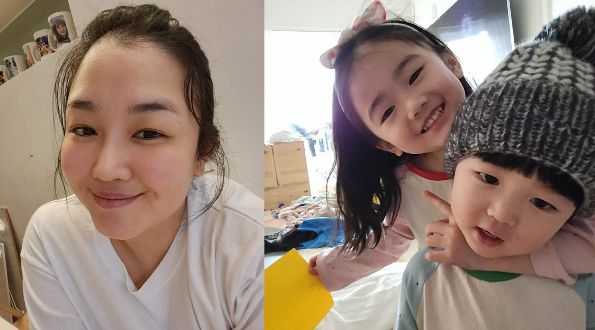 '설암 3기' 정미애, 붕어빵 남매 보며 웃는 엄마 "힘들어 보인다"