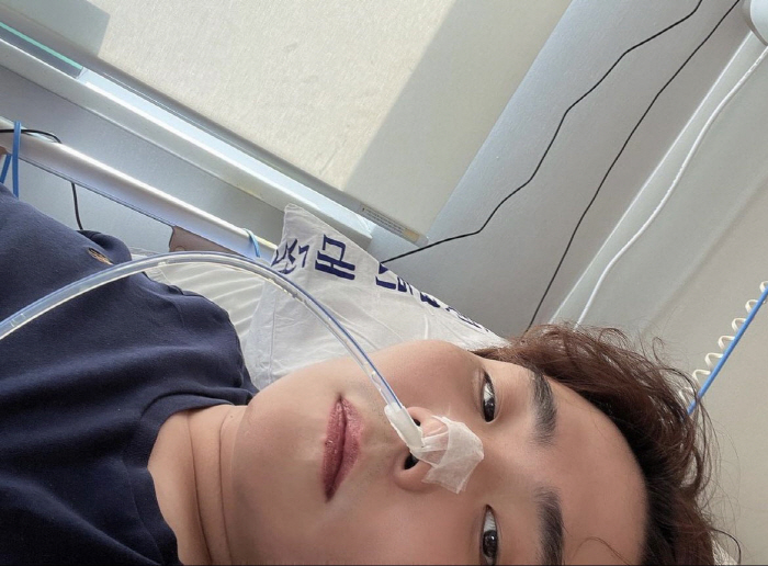 송필근, 산소호흡기 의존..몰라보게 야윈 얼굴 “괴사성 췌장염 투병 중”