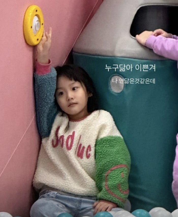 허민 딸, 당장 데뷔해도 될 이목구비 "누구 닮아 예쁜거야"…엄마도 놀라