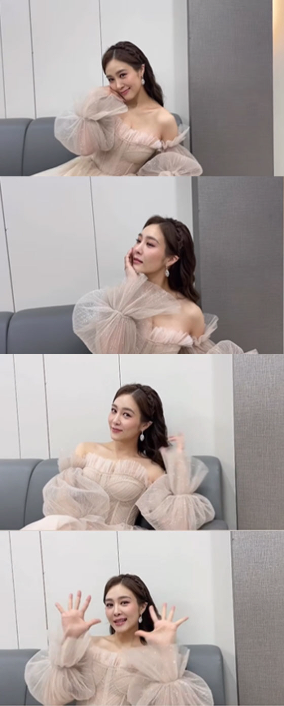 옥주현 "토하지 마세요...잔뜩 예쁜 척 좀 했어요"