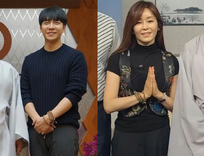 "이승기, '예비장모' 견미리와 커플 염주...이미 사위로 인정" (연예…