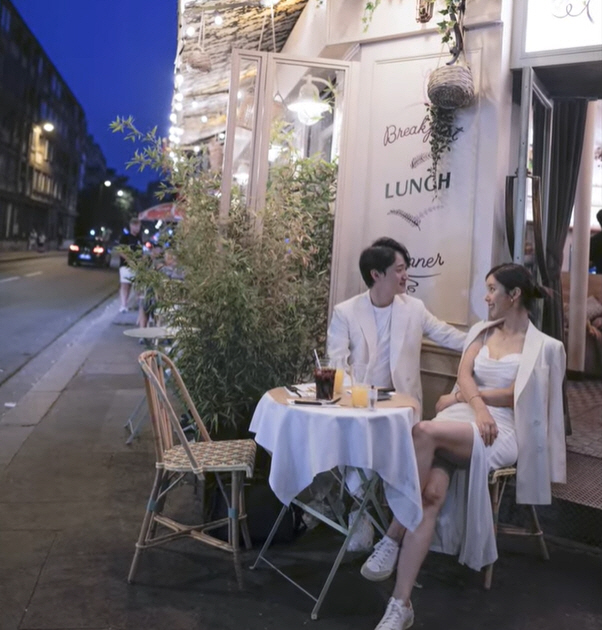 야옹이♥전선욱 '파리 들썩' 역대급 웨딩화보 "너무 예뻐서 그냥 화보"