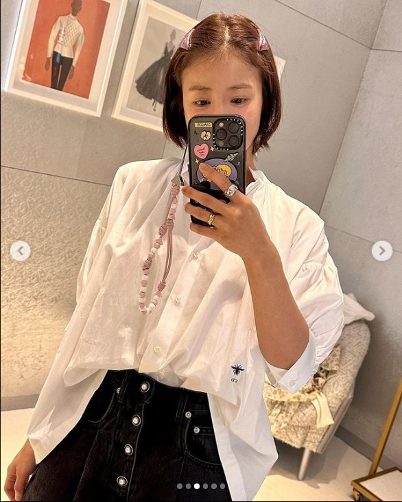 이시영, 머리핀 가격이 118만원?…남다른 명품사랑