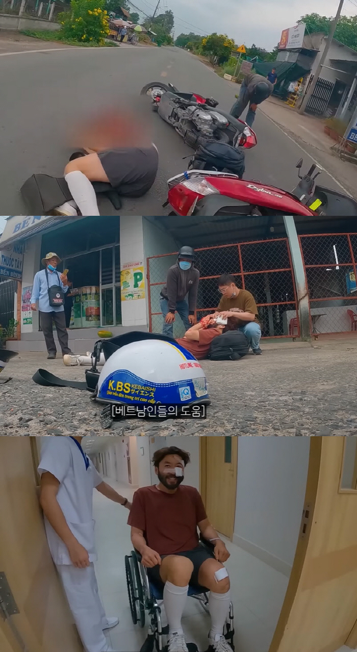 노홍철, '피 흥건' 베트남 사고에도 또 베트남行 "분명 조지아였는데"
