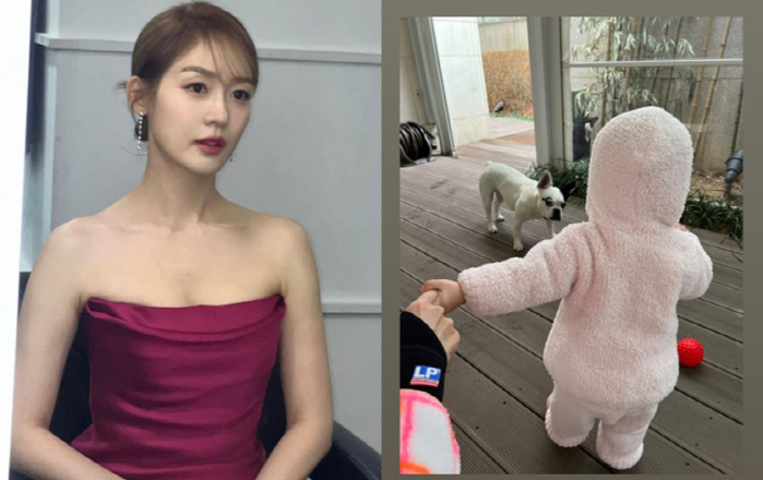 '안성현♥' 성유리, 쌍둥이 딸 공개..럭셔리 테라스서 '엄마와 교감'
