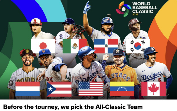 '파격', 이정후는 트라웃-베츠와 WBC 올스타 외야수...ML홈피 선정