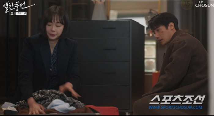 '빨간풍선' 홍수현, 15분간 몰아친 '이상우 반품' 연기…분노의 따귀 …