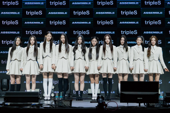 트리플에스 "다나카 상과 신곡 '라이징' 챌린지 함께 하고파"