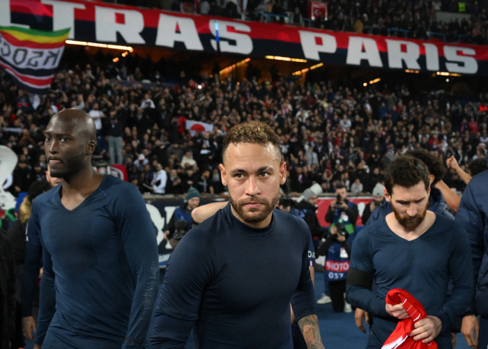 'MNM의 굴욕' PSG, B 뮌헨에 0대1 패배. 음바페, 네이마르, …