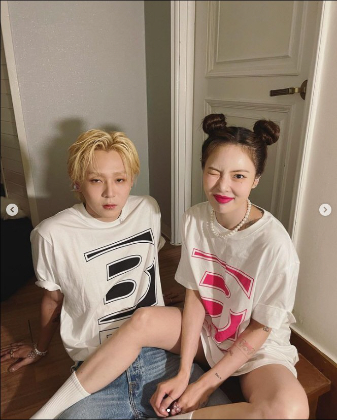 현아X던, 전시회 데이트 또 포착…'재결합설'이 계속되는 이유
