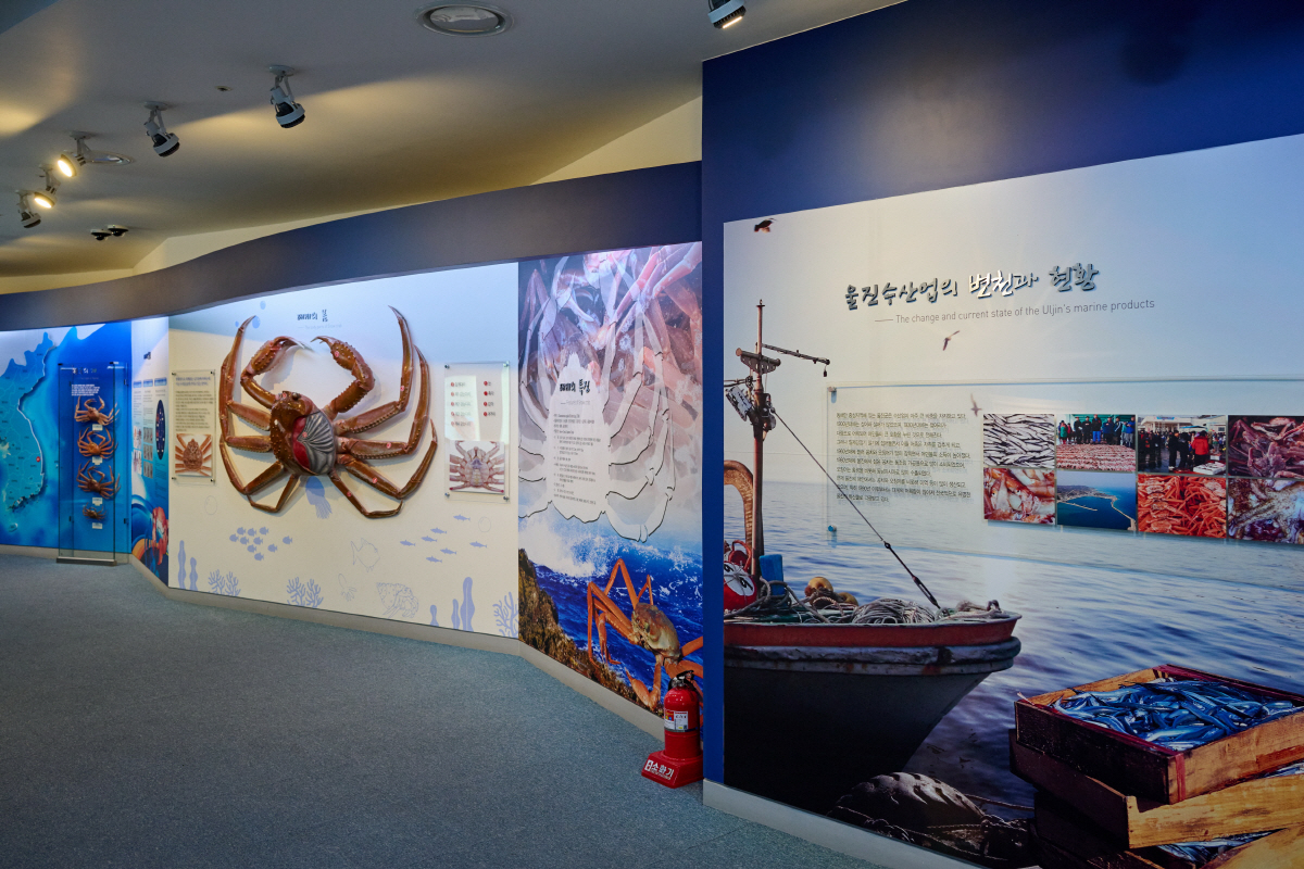 후포항 인근에 있는 울진대게박물관에서는 대게의 모든 것을 한 눈에 확인할 수 있다. 사진제공=지엔씨21