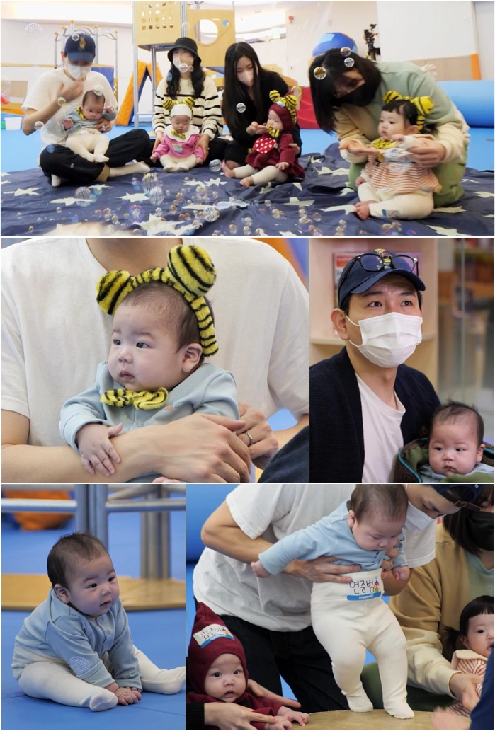 '제이쓴子' 준범, 9.4kg 압도적 1위 '역시 홍현희 아들'…생애 첫…