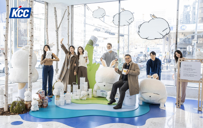 KCC, 추억속 토끼 캐릭터 '마시마로'와 콜라보 진행