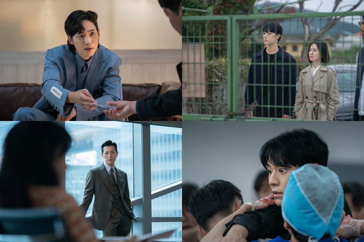 [SC이슈] '표정 섬뜩' 송혜교·당황한 임지연..'더 글로리' 파트2,…