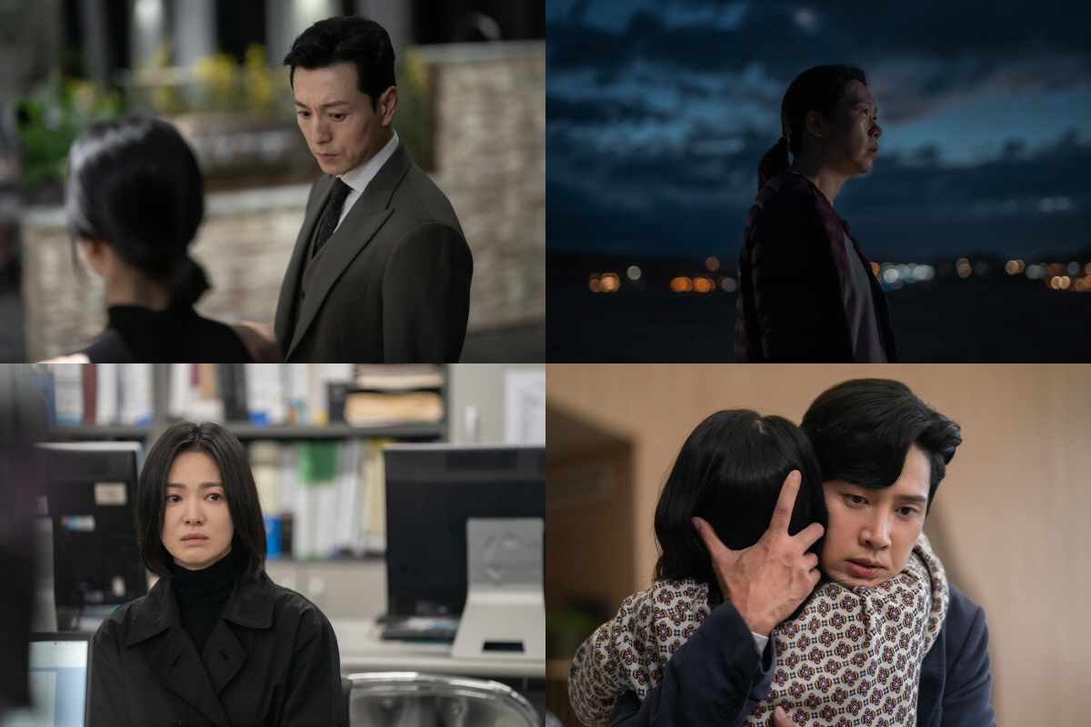 [SC이슈] '표정 섬뜩' 송혜교·당황한 임지연..'더 글로리' 파트2,…