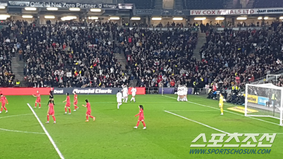 [아놀드클라크컵현장리뷰]콜린벨호, '유럽챔프' 잉글랜드에 0대4 완패