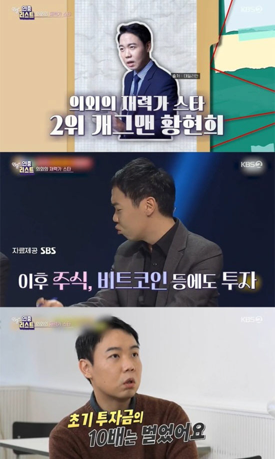 허경환, '연매출 600억·80억 건물주' 의외의 재력가★ 1위…5명 中…