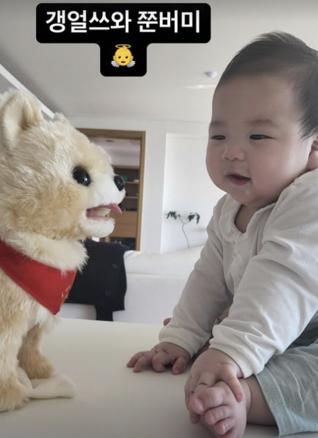 제이쓴♥홍현희 子, '심각하게 귀여운 수준'…"갱얼쓰와 쭌버미"