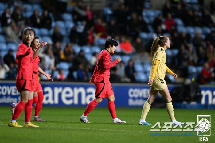 '이금민 선제골'콜린벨호,'FIFA20위'벨기에에 1대2 역전패 '2연패…