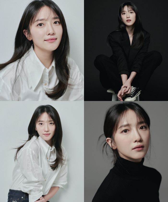 흑백 반전 속 우아한 미모..표예진, 새 프로필로 드러낸 분위기