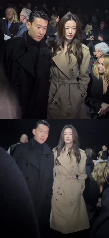 전지현X손흥민, 英 런던서 만났다 "역사적 조우"