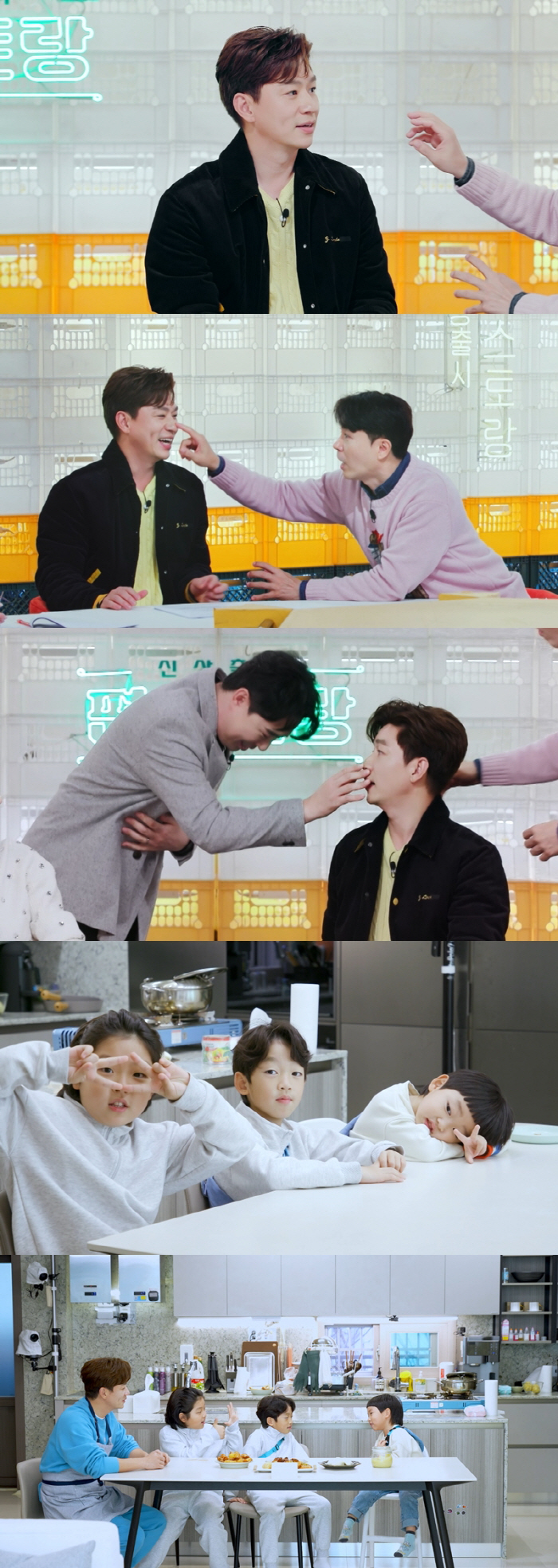 '삼형제 아빠' 정상훈 "넷째 계획 有"...다산왕 등장에 박수홍 '벌떡…