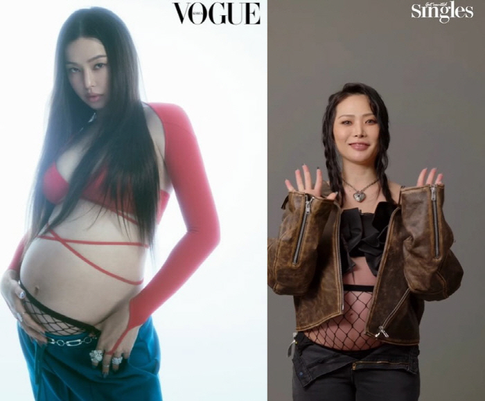 "비키니·망사" 이하늬·허니제이 등, 금기 깬 ★들의 '파격 만삭화보'[…