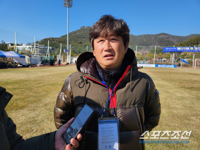 [대학축구]'오랜 한 풀었다' 박종관 감독 "역사 만들고 싶다고 했다"
