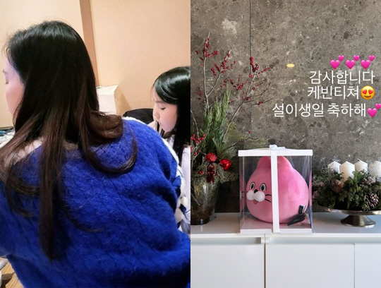 '장동건♥' 고소영, 제시카 레스토랑서 딸 생일파티..럭셔리 그 자체