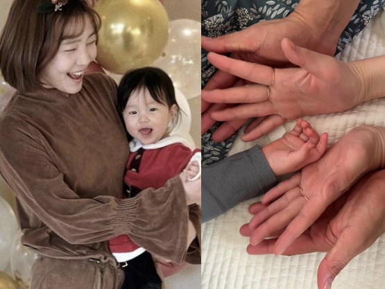 신다은♥임성빈, 子 태어나고 '확 바뀐 집안' 분위기 "몰래 찍어본 손바…