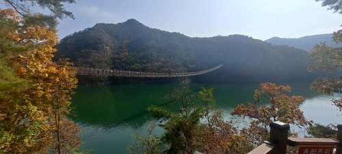 제천 옥순봉 출렁다리 3월부터 2시간 연장 운영
