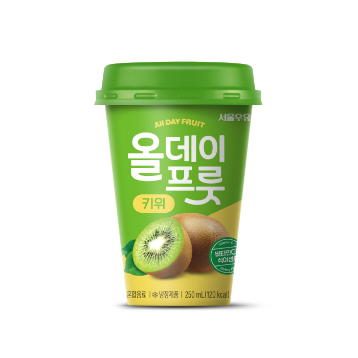서울우유협동조합, 상큼한 키위 과즙 한컵 ‘올데이프룻 키위’ 출시