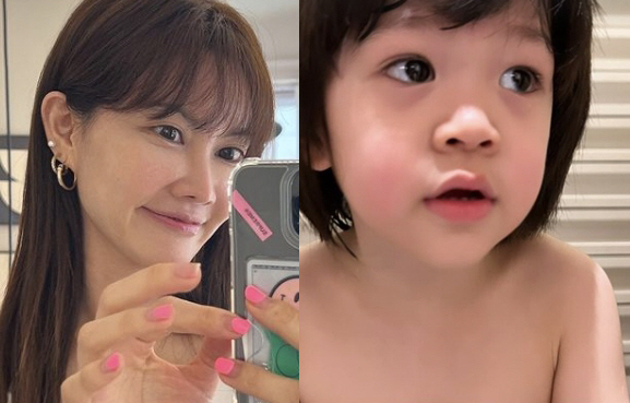 양미라, '이렇게 큰 아들'이 있었어? "우리 만난지도 1000일"