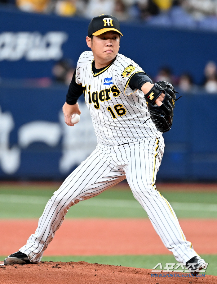 [WBC]한국전 4이닝 3안타 1실점, 지난해 ERA 2위 니시 "일본대…