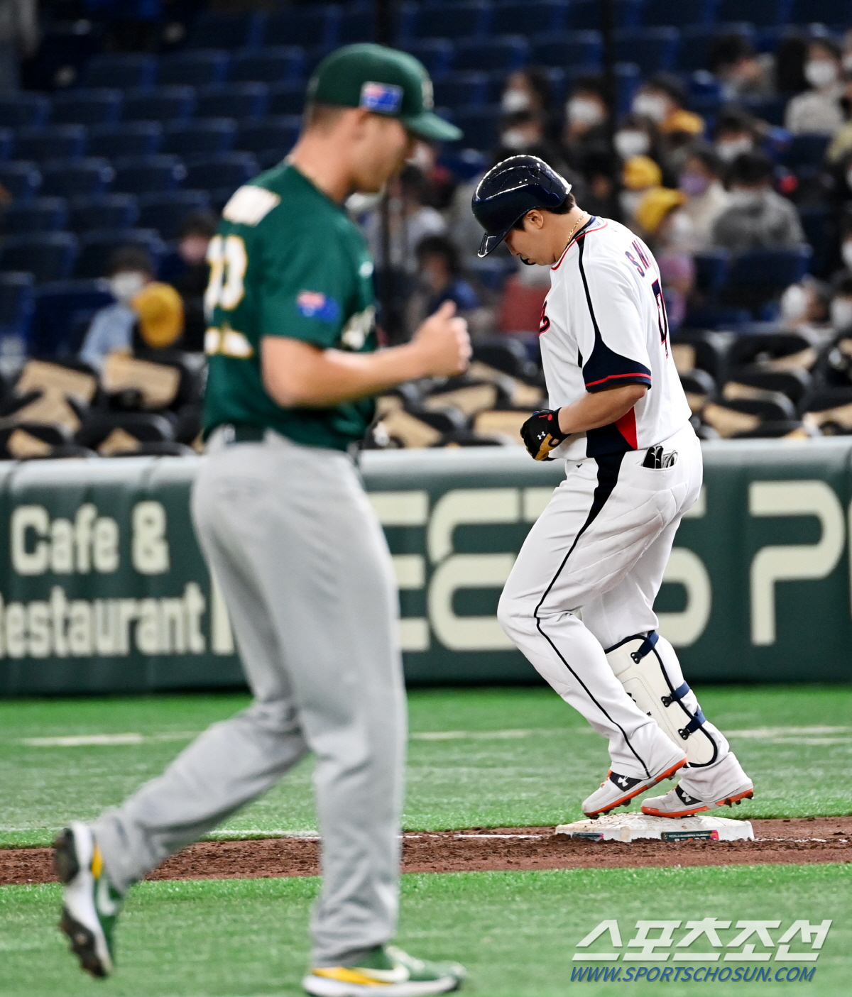 [호주전]너무 쉽게 봤나…3이닝 퍼펙트 눈물, 두 번째 타석부턴 달라질까