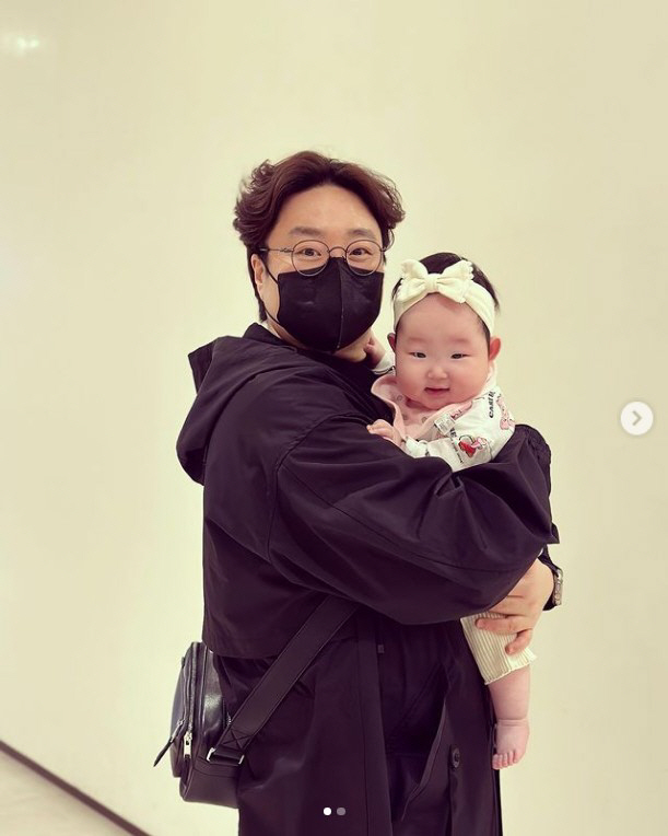 '재혼' 류담, 이러니 40kg 빠지지...'아빠 껌딱지 딸'