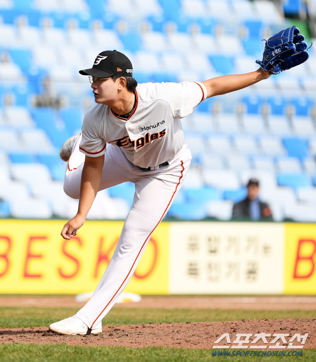 [대전현장]'124승' 정민태 위원이 본 한화 루키 김서현, "구속에 신…