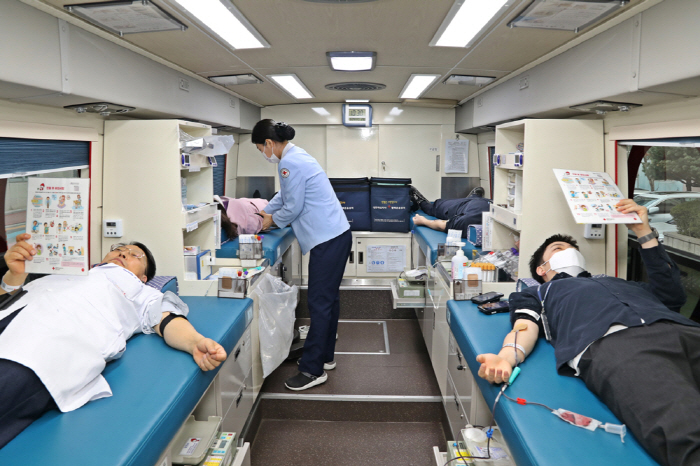 순천향대천안병원, 헌혈로 생명나눔 실천…연 2회 이상 정기 행사