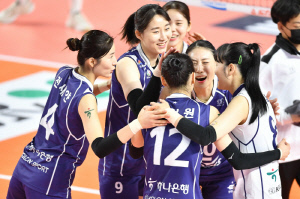 3위 도로공사, 2차전도 잡았다…2위 현대건설 잡고 4년 만의 챔프전 진출![김천 리뷰]