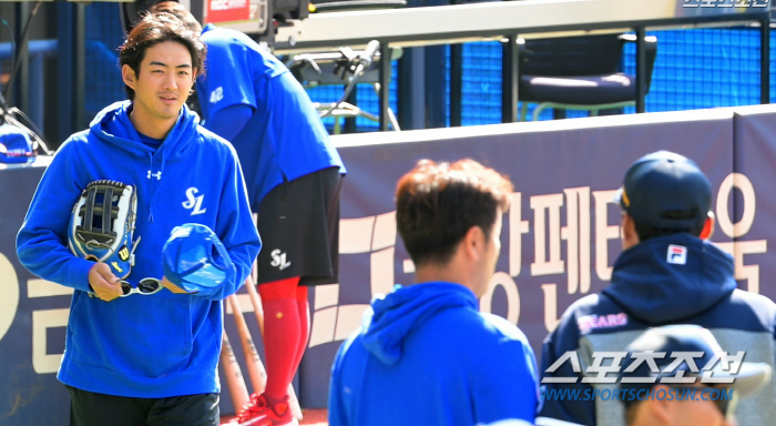 '베테랑 강민호 구자욱, 에이스 원태인까지 응원' 시범경기 1등 사자군단…