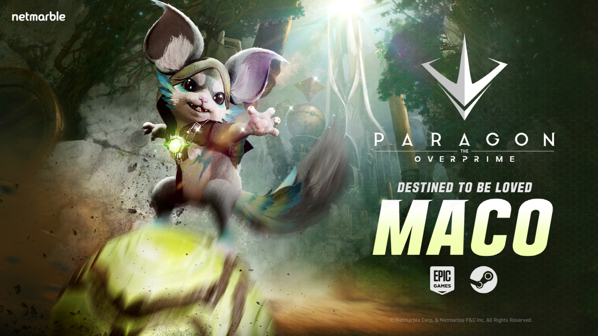 TPS MOBA 게임 '파라곤: 디 오브프라임', 신규 영웅 '마코' 업…