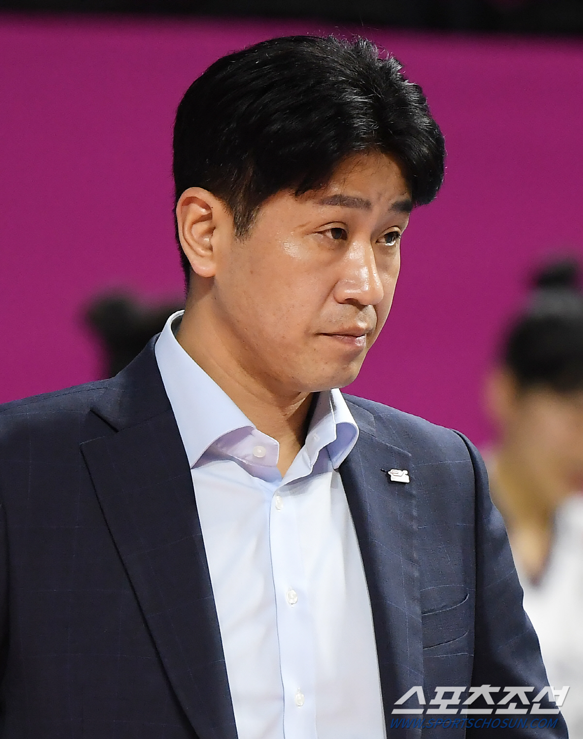 '완패' 도로공사 김종민 감독 "2차전, 1차전보단 나을 것"[인천 패장…