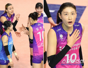 옐레나 손톱만큼만 더 나갔어도, 펄펄 난 김연경도 가슴 철렁했던 센터라인 침범 [인천 현장]