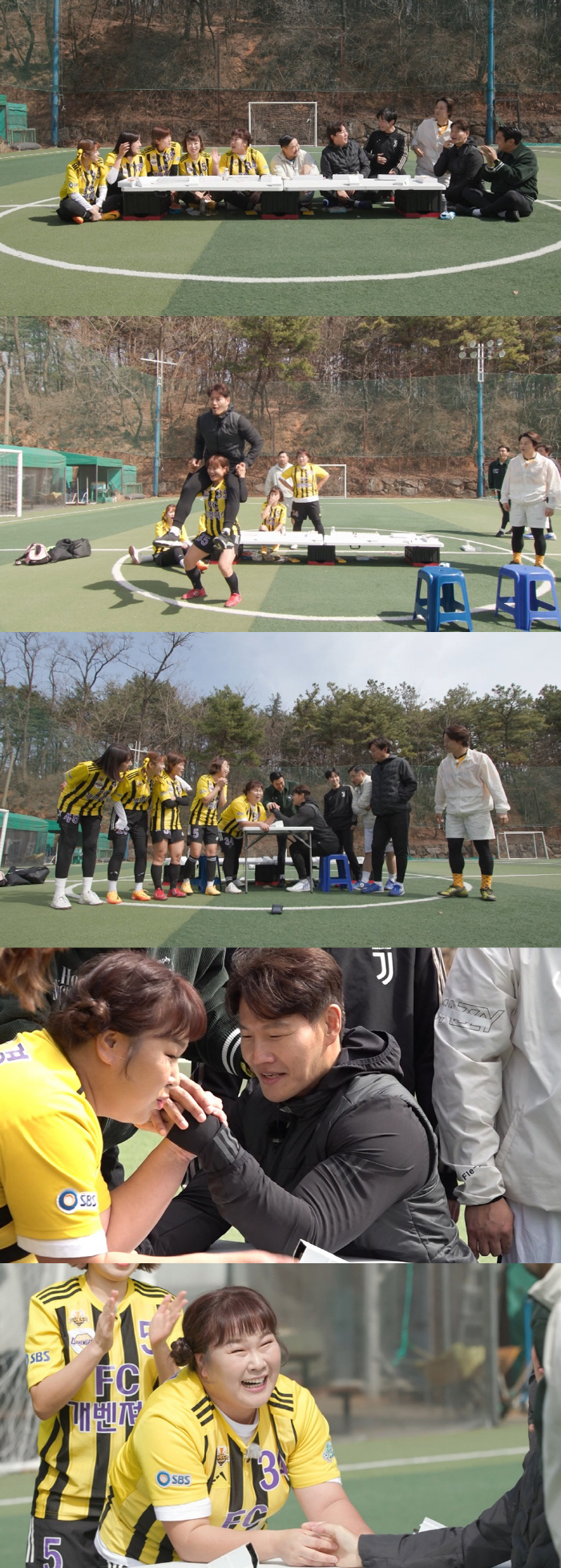 탁재훈, 김민경과 팔씨름 무리했나..“얼굴 실핏줄 터진 것 같은데요?” …