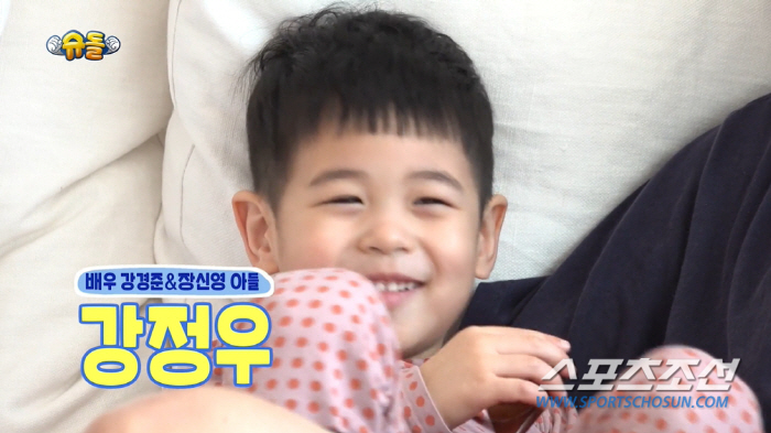 '강경준♥장신영' 둘째 정우, '속눈썹'이 하늘 찌르겠네! '미모 DNA…