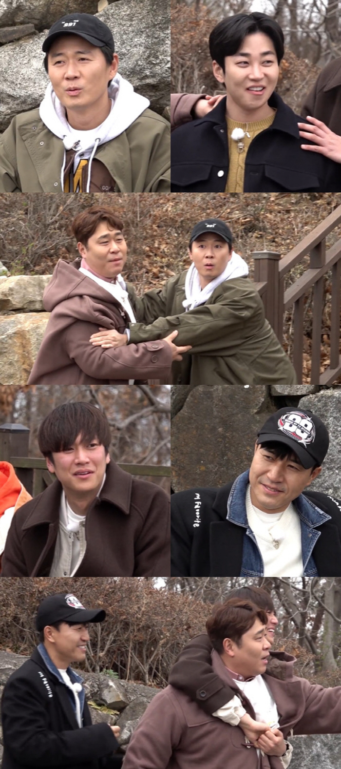 어제의 동료는 오늘의 적? 김종민→나인우, 결국 '육탄전' 발발 ('1박…